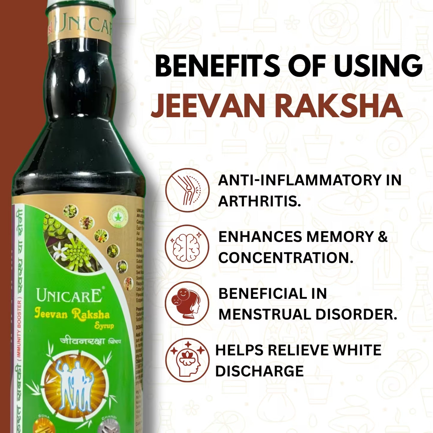 ingredients use for jeevan raksha syrup