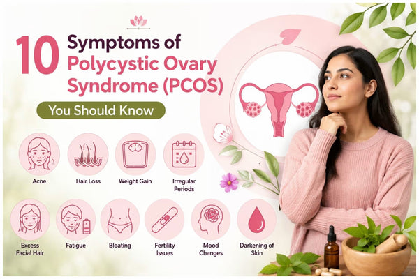 10 Symptoms of Polycystic Ovary Syndrome (PCOS) You Should Know