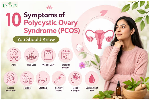 10 Symptoms of Polycystic Ovary Syndrome (PCOS) You Should Know