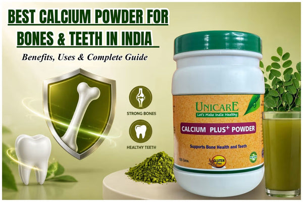 Best Calcium Powder for Bones &amp; Teeth in India – Benefits, Uses &amp; Complete Guide
