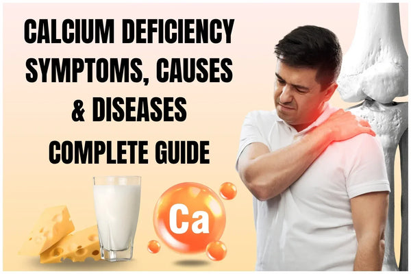 Calcium Deficiency Symptoms, Causes & Diseases: Complete Guide