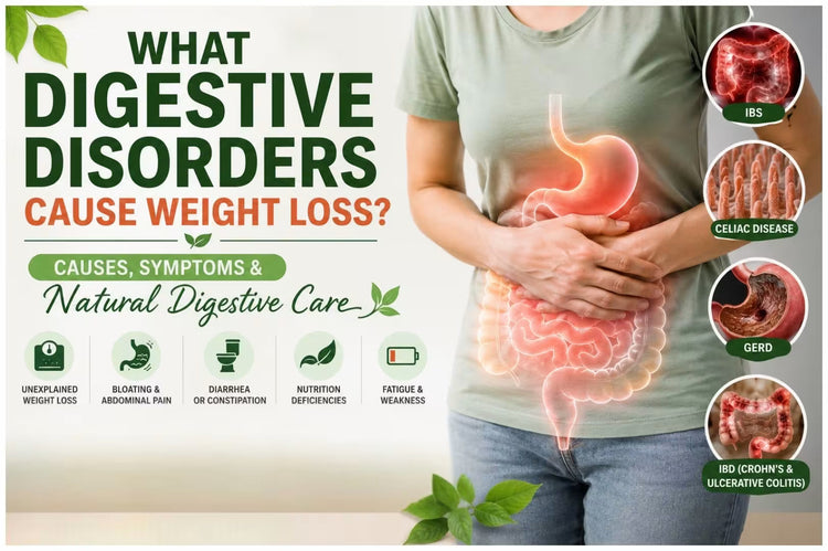 What Digestive Disorders Cause Weight Loss? Causes, Symptoms &amp; Natural Digestive Care