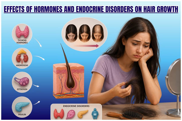 Effects of Hormones and Endocrine Disorders on Hair Growth