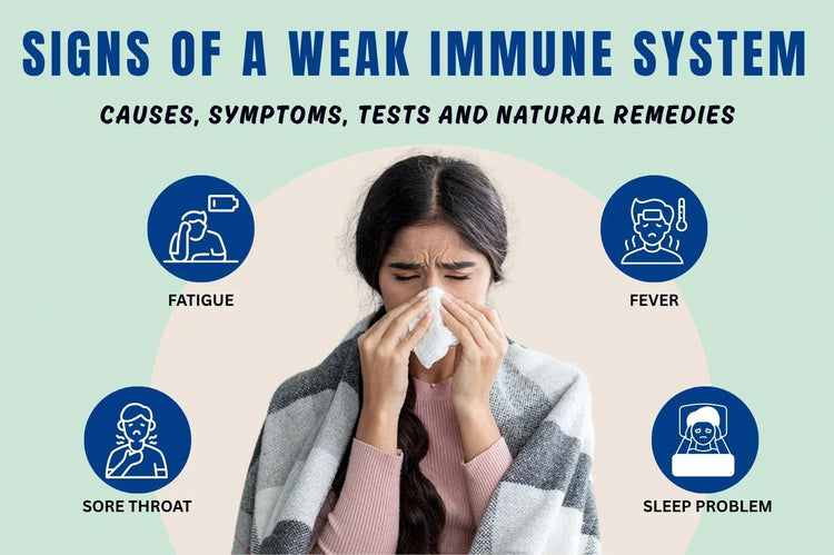 Signs of a Weak Immune System: Causes, Symptoms, Tests and Natural Remedies