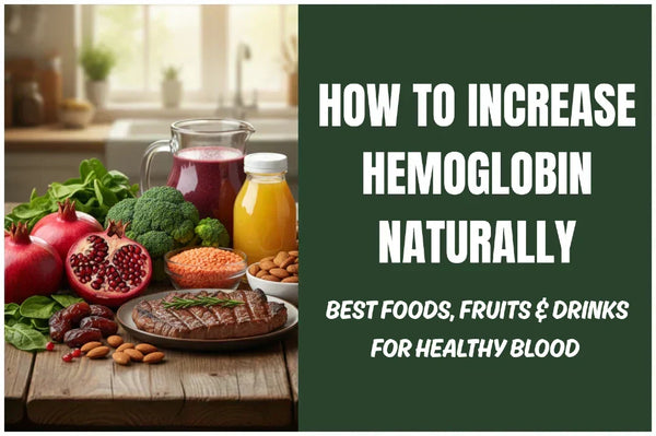 How to Increase Hemoglobin Naturally: Best Foods, Fruits & Drinks for Healthy Blood