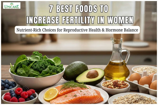 7 Best Foods to  Increase Fertility in Women 