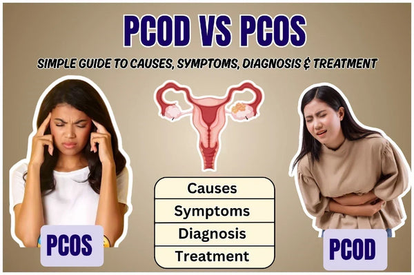 PCOS vs PCOD: Simple Guide to Causes, Symptoms, Diagnosis & Treatment
