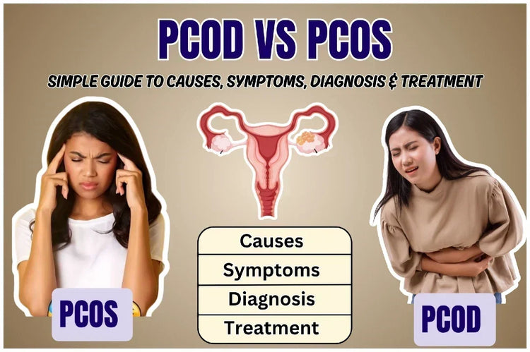 PCOS vs PCOD: Simple Guide to Causes, Symptoms, Diagnosis & Treatment