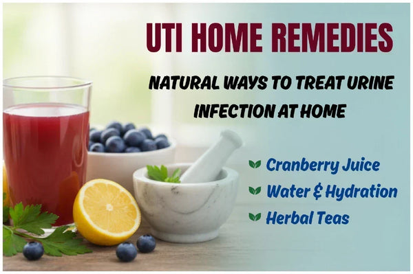 UTI Home Remedies: Natural Ways to Treat Urine Infection at Home