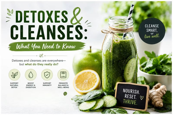 Detoxes and Cleanses: What You Need to Know