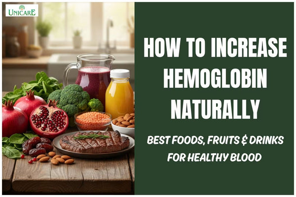 How to Increase Hemoglobin Naturally: Best Foods, Fruits & Drinks for Healthy Blood