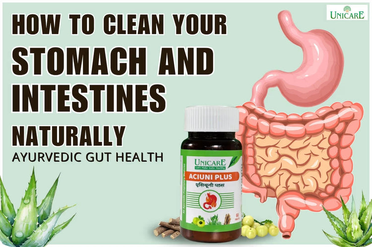 How to Clean Your Stomach and Intestines Naturally | Ayurvedic Gut Health
