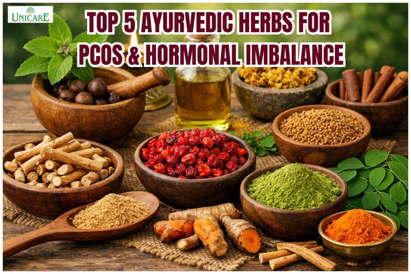 Top 5 Ayurvedic Herbs for PCOS & Hormonal Imbalance