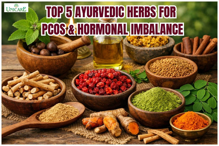 Top 5 Ayurvedic Herbs for PCOS & Hormonal Imbalance
