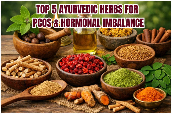 Top 5 Ayurvedic Herbs for PCOS &amp; Hormonal Imbalance