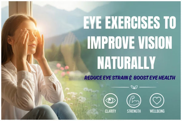 Eye Exercises to Improve Vision Naturally | Reduce Eye Strain & Boost Eye Health