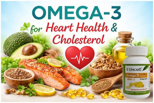 Omega-3 for Heart Health  and Cholesterol