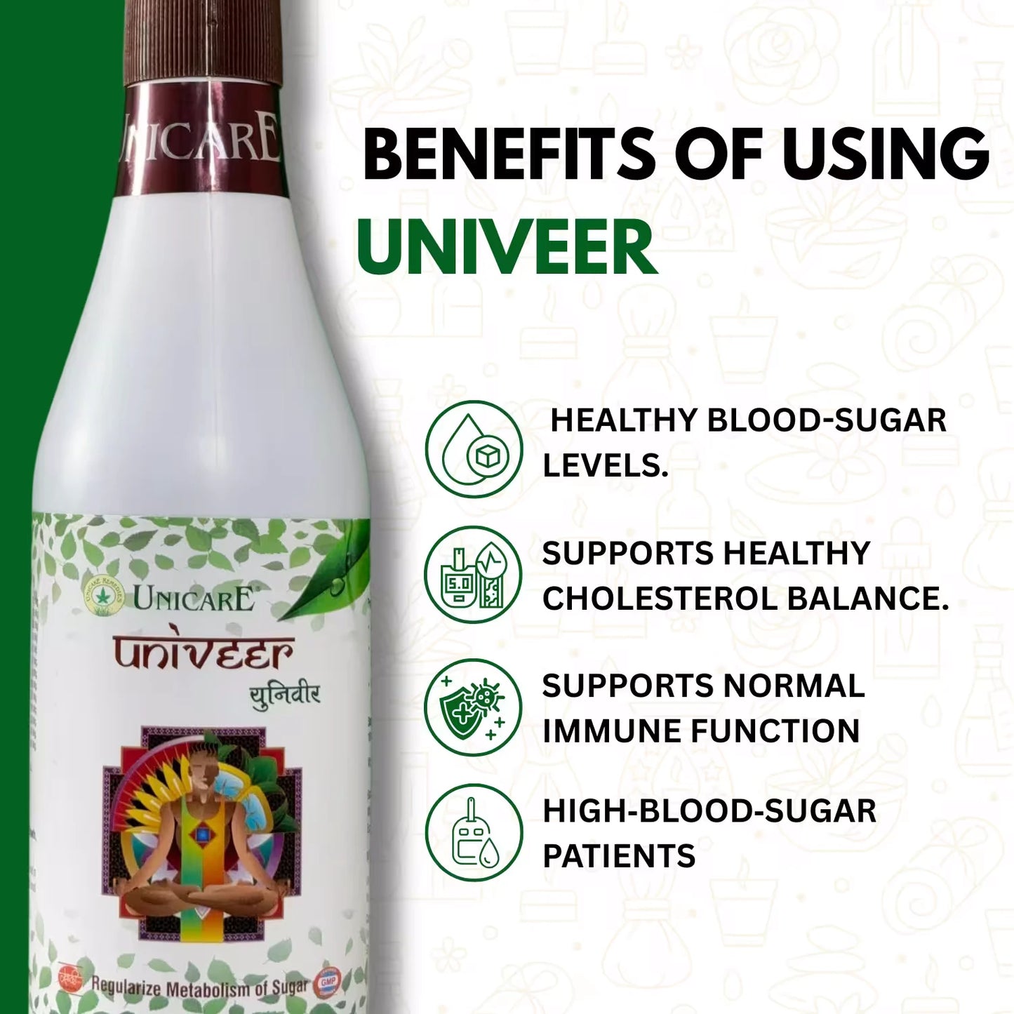 univeer sugar control kaise kare syrup natural remedy by unicare remedies