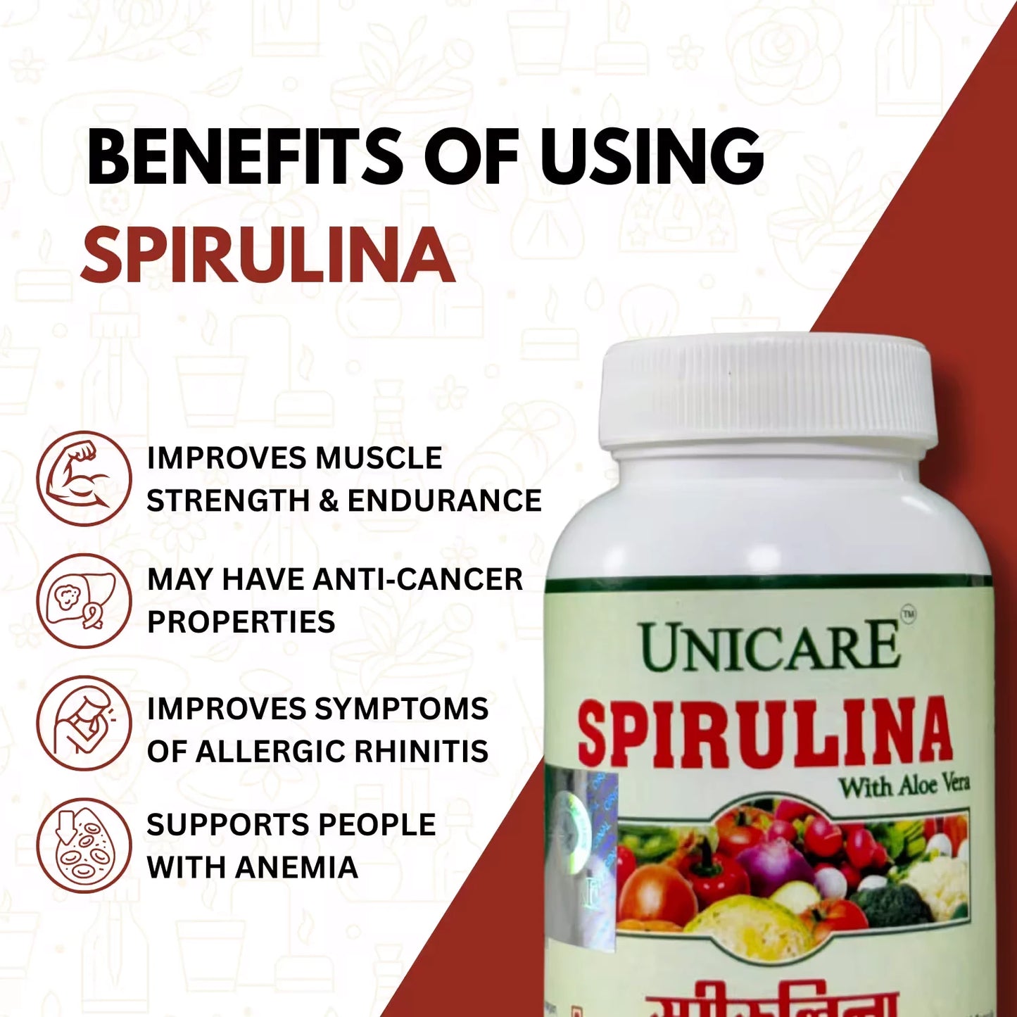 key benefits of spirulina