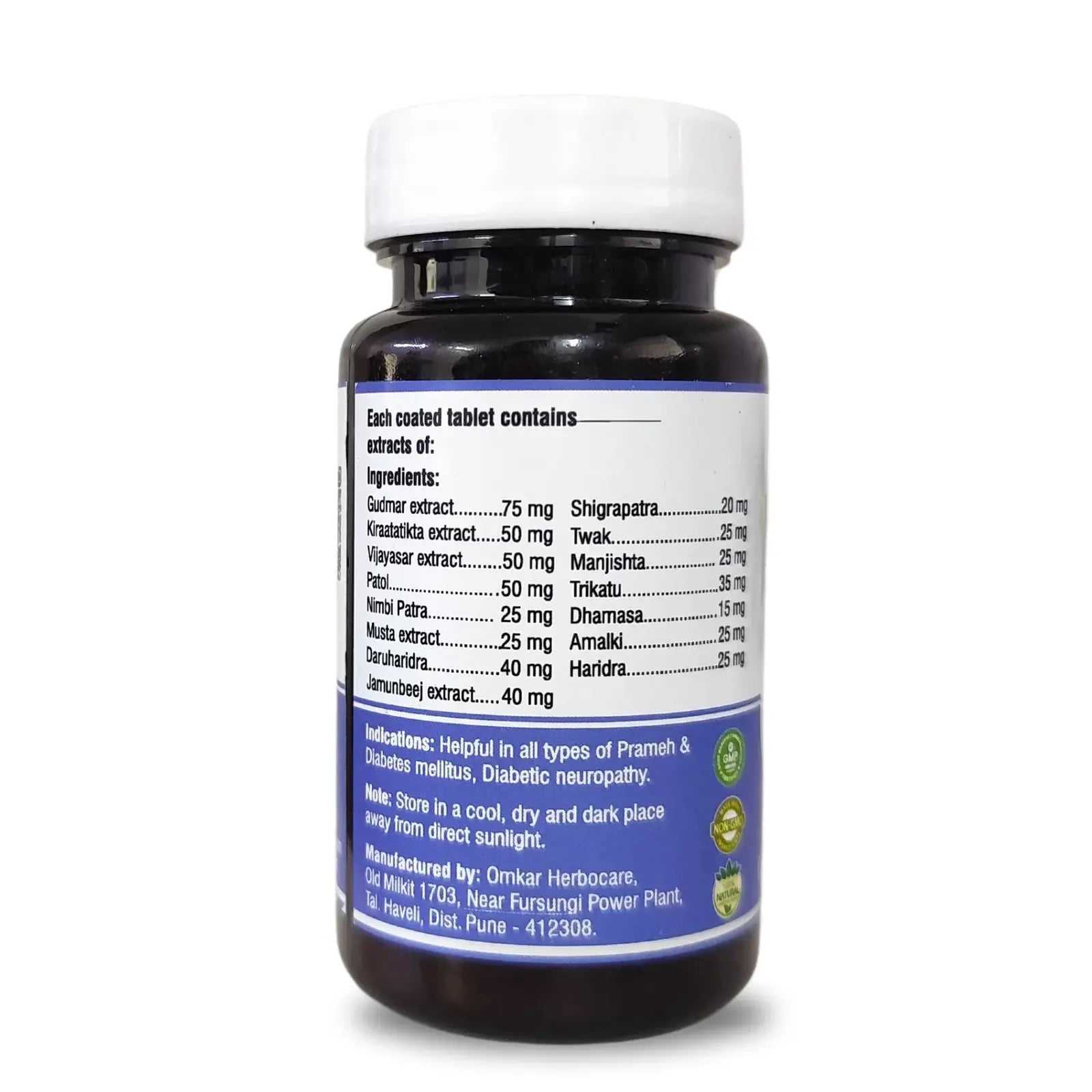 key ingredients name with quantity use for unicare meharogya tablet