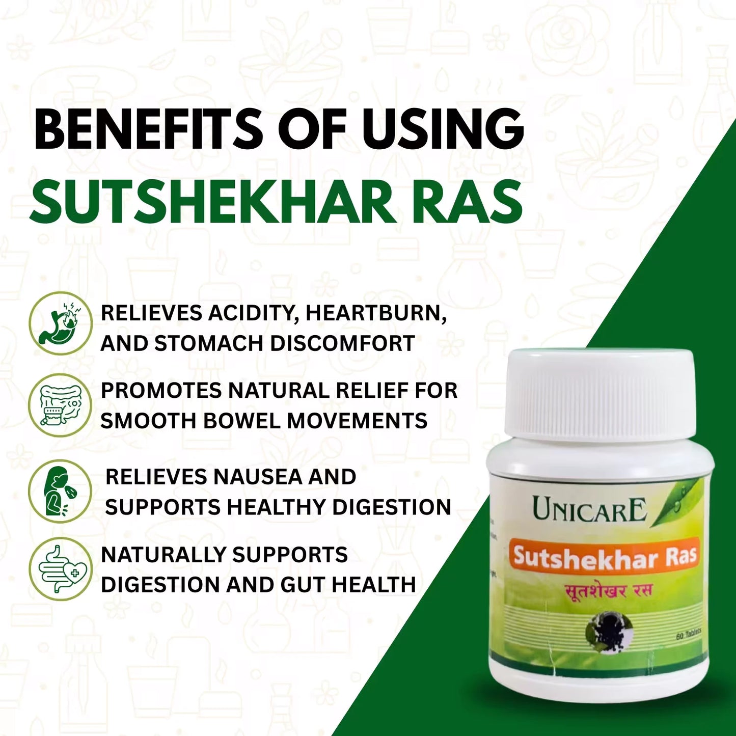 key benefits of sutshekhar ras tablets