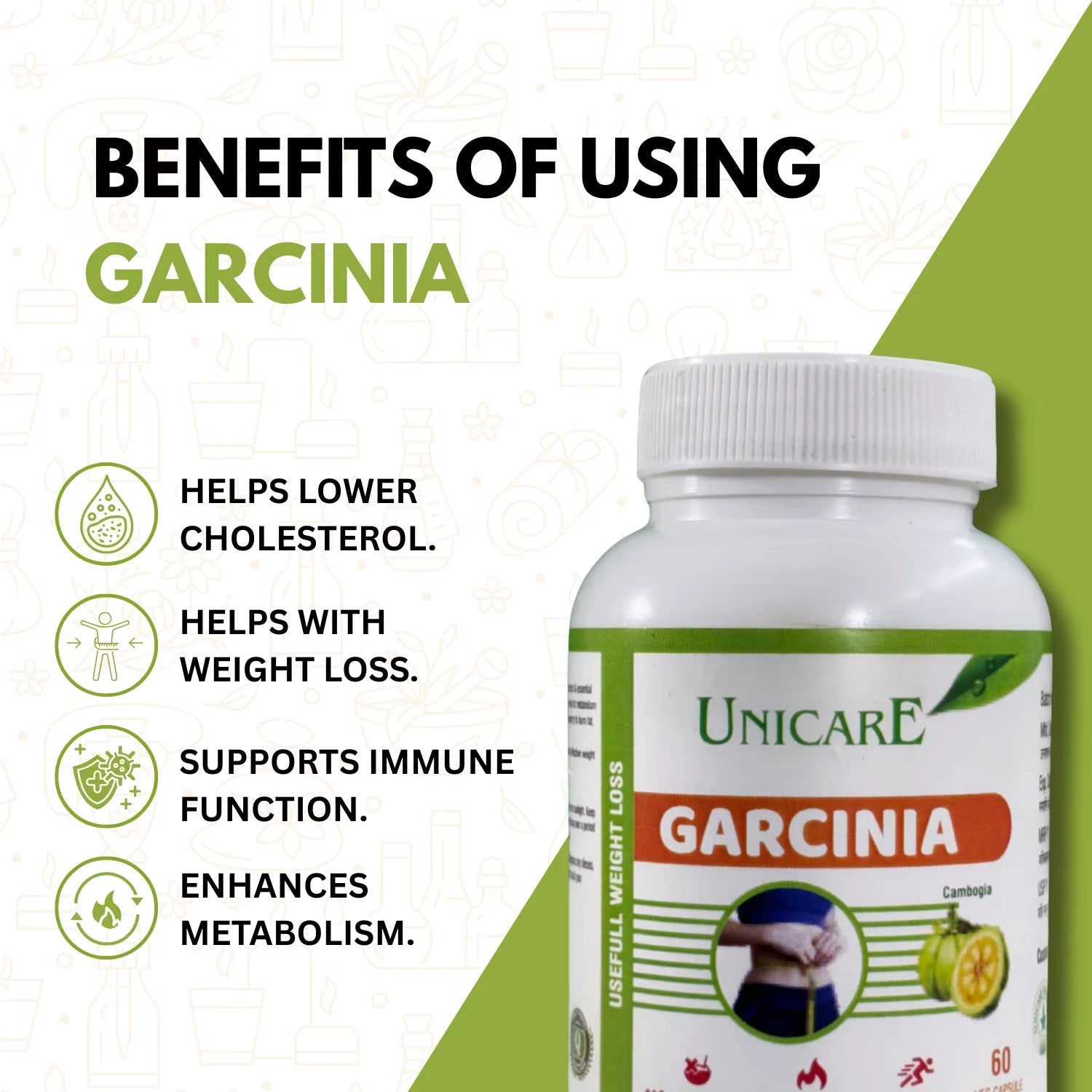 garciani cambogia fat loss capsule for natural slimming