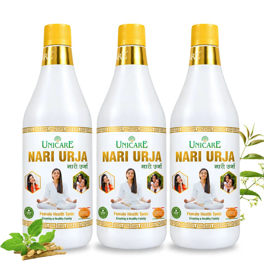 Nari Urja pack of 3: Best Ayurvedic Syrup for Hormonal Imbalance & Irregular Period
