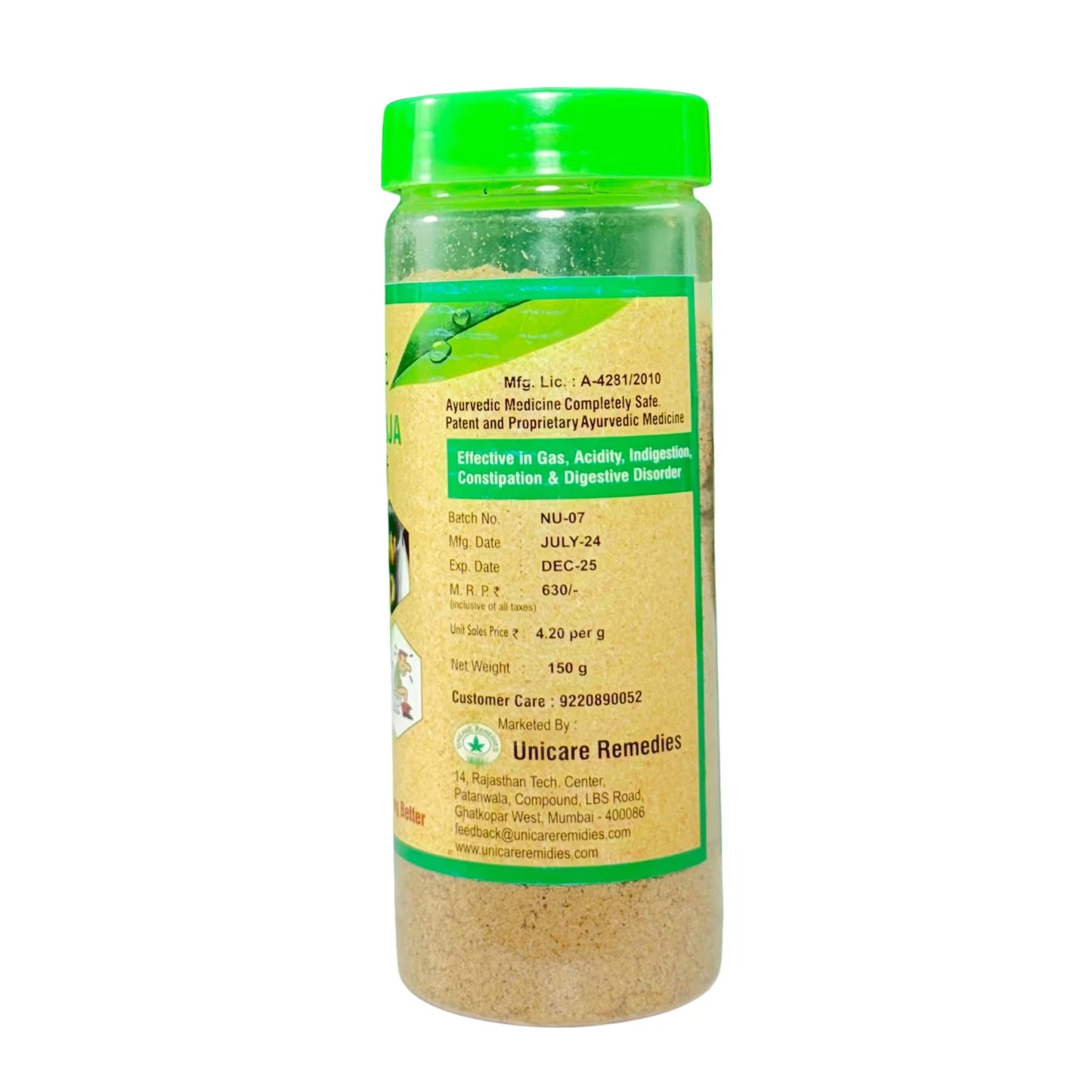 Digestive Powder for Gas Bloating and Gut Wellness