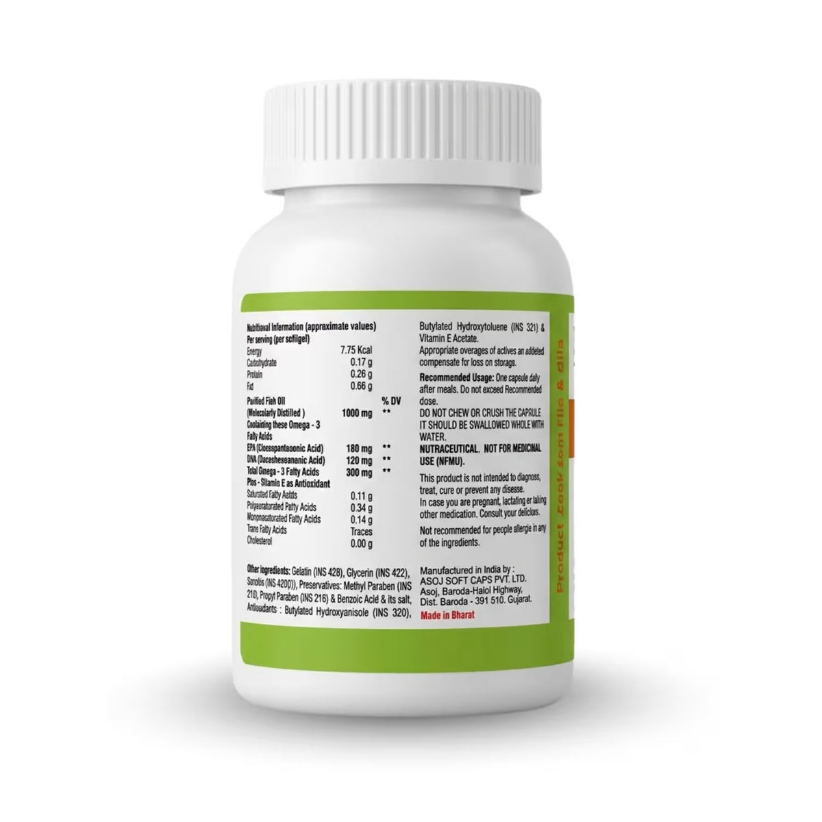 Order Omega 3 Fatty Acid Tablets – Boost Immunity & Joint Strength