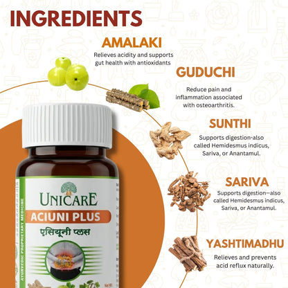 Ayurvedic medicine for gas, acidity, and overall gut health support