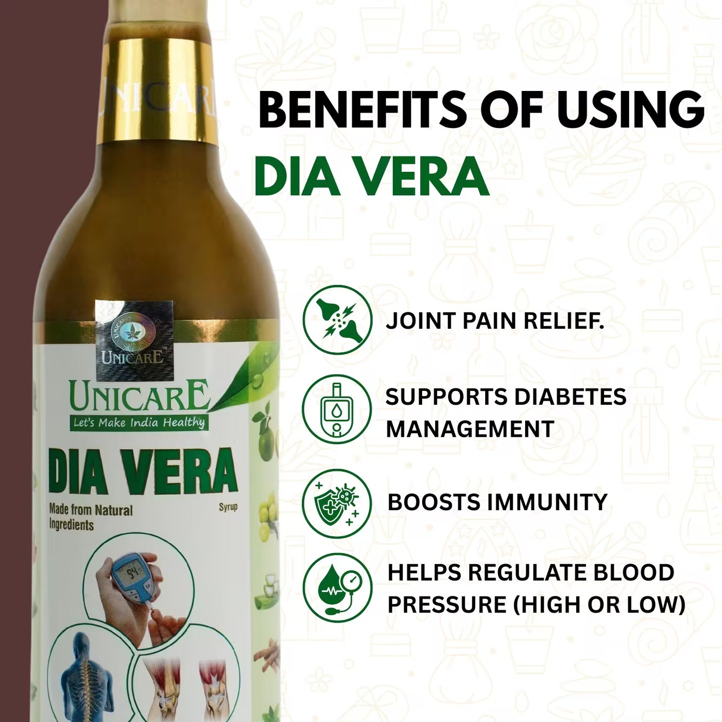 dia vera sugar free juice for diabetics in India