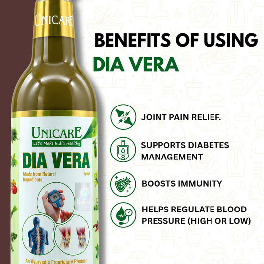 Dia Vera Syrup 500ml: Ayurvedic Medicine for Sugar Control
