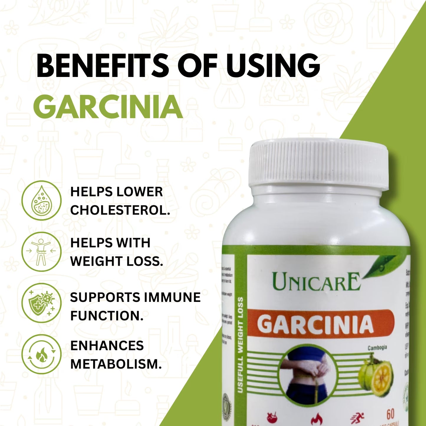 garciani cambogia fat loss capsule for natural slimming