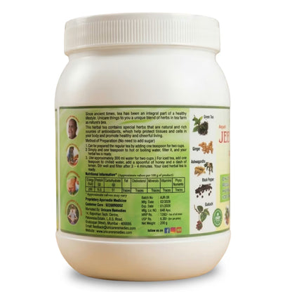 Weight management herbal tea with natural ingredients from Unicare Remedies