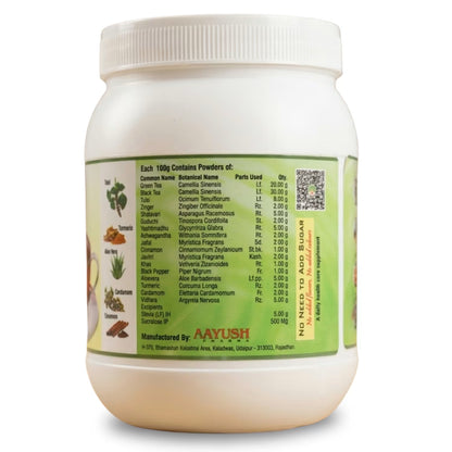 Premium Ayurvedic herbal tea for natural weight management and overall wellness