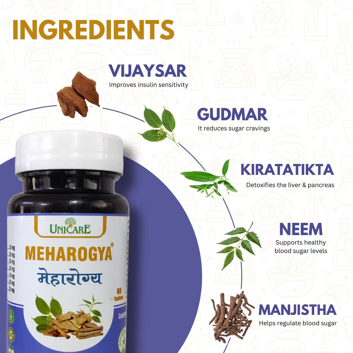 unicare meharogya tablet best ayurvedic medicine for blood sugar and metabolism