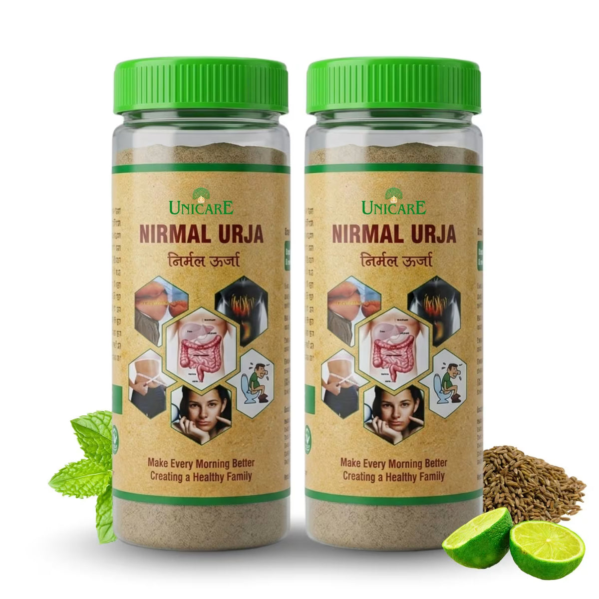 nirmal urja pack of 2 ayurvedic home remedy for digestive health and acidity control