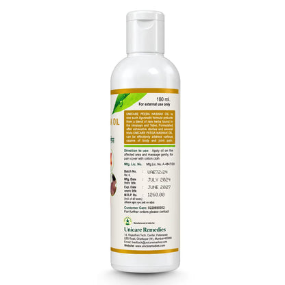 ayurvedic pain relief oil for joints, muscles, and back pain