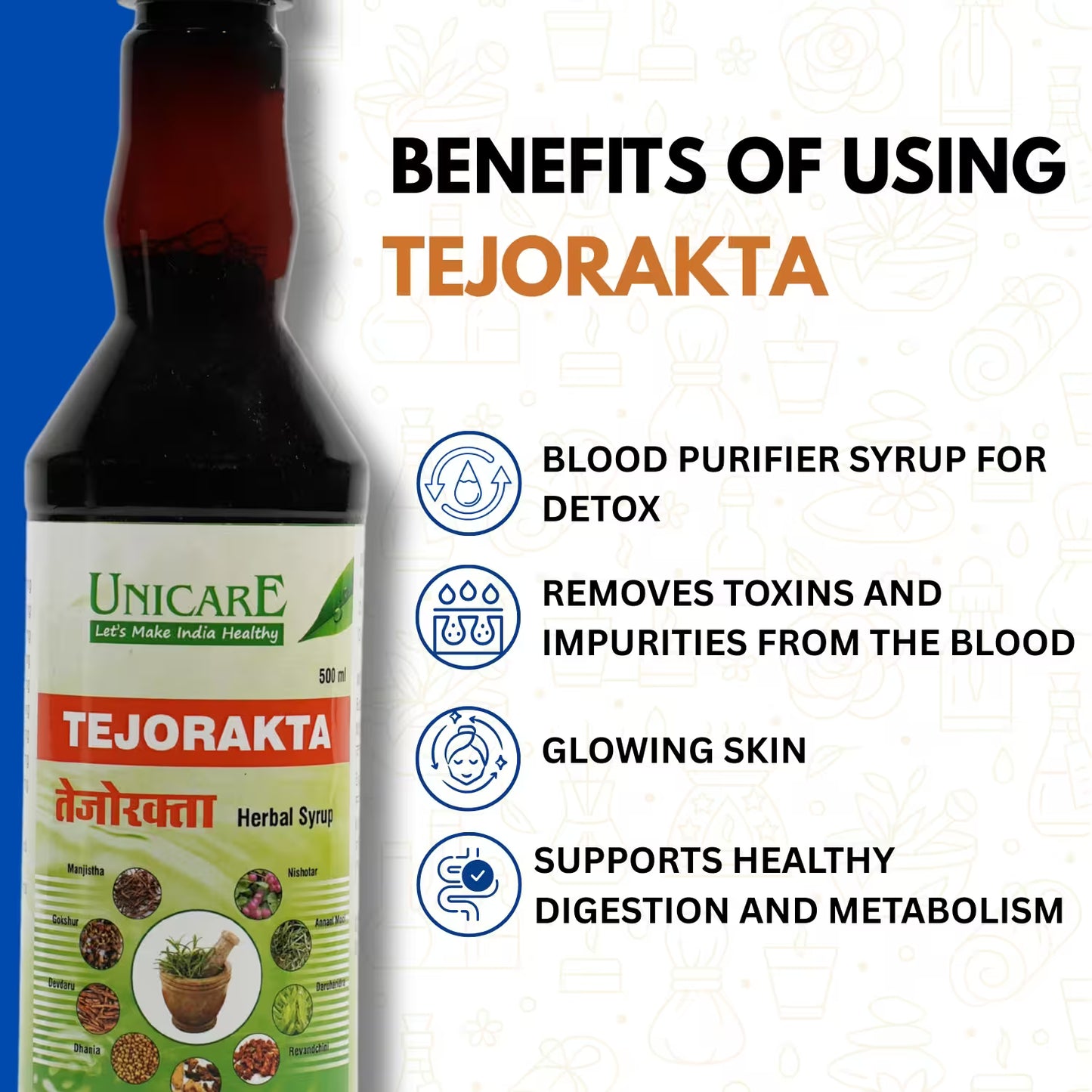blood purifier syrup for glowing skin