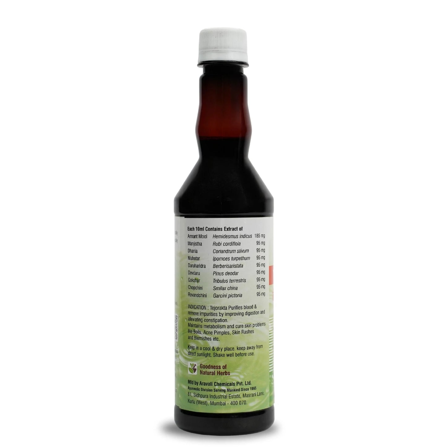 Ayurvedic Blood Purifier Syrup with Natural Herbal Ingredients