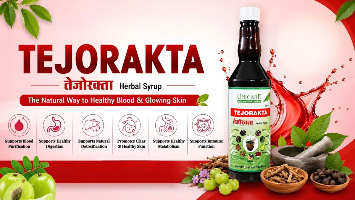 Tejorakta Herbal Syrup - Information Card 1