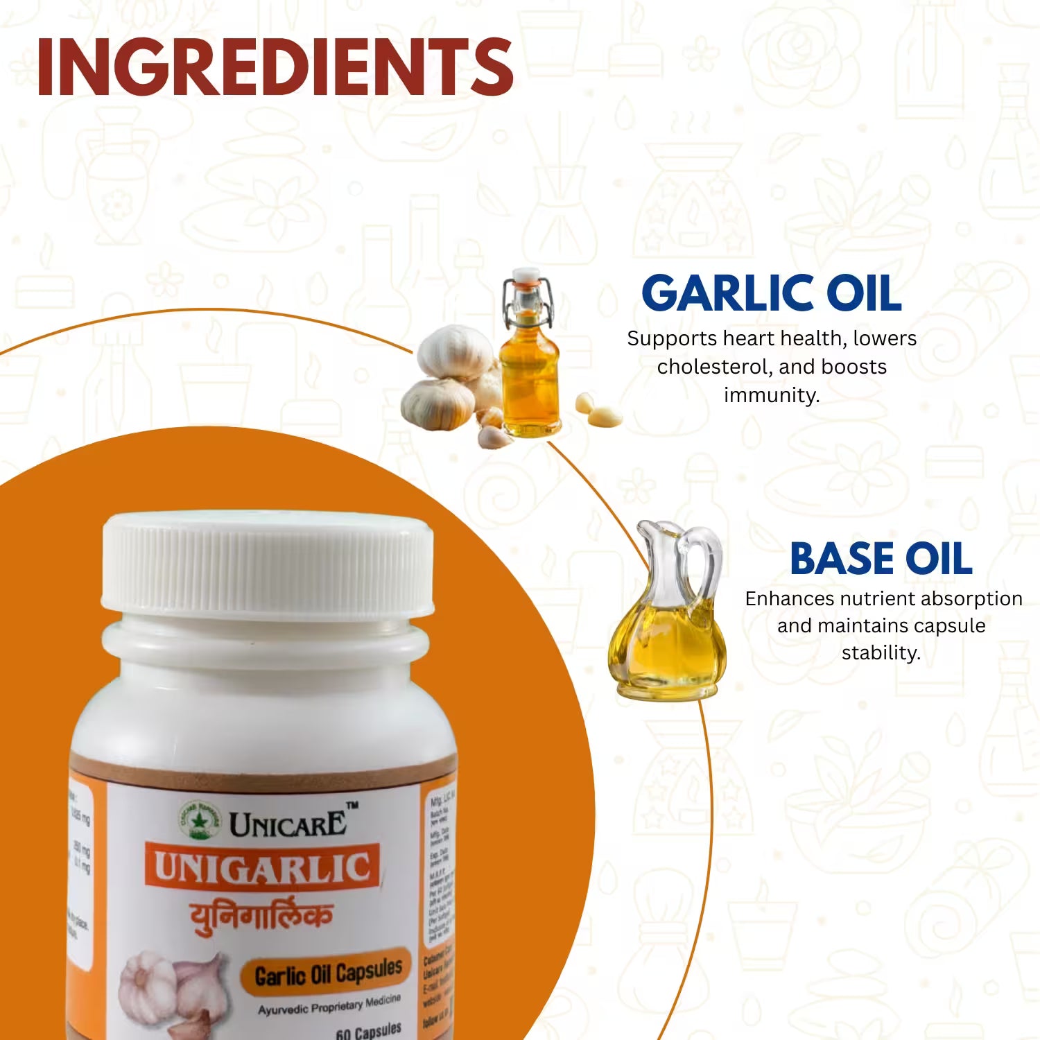 key ingredients use for unigarlic