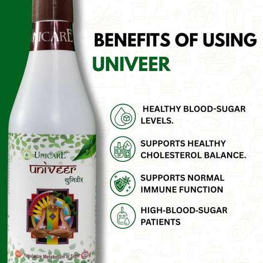 univeer sugar control kaise kare syrup natural remedy by unicare remedies