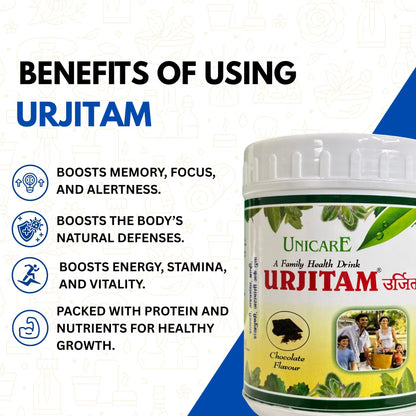 key benefits of urjitam white powder