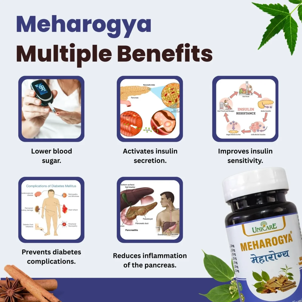 major key benefits of unicare meharogya tablet