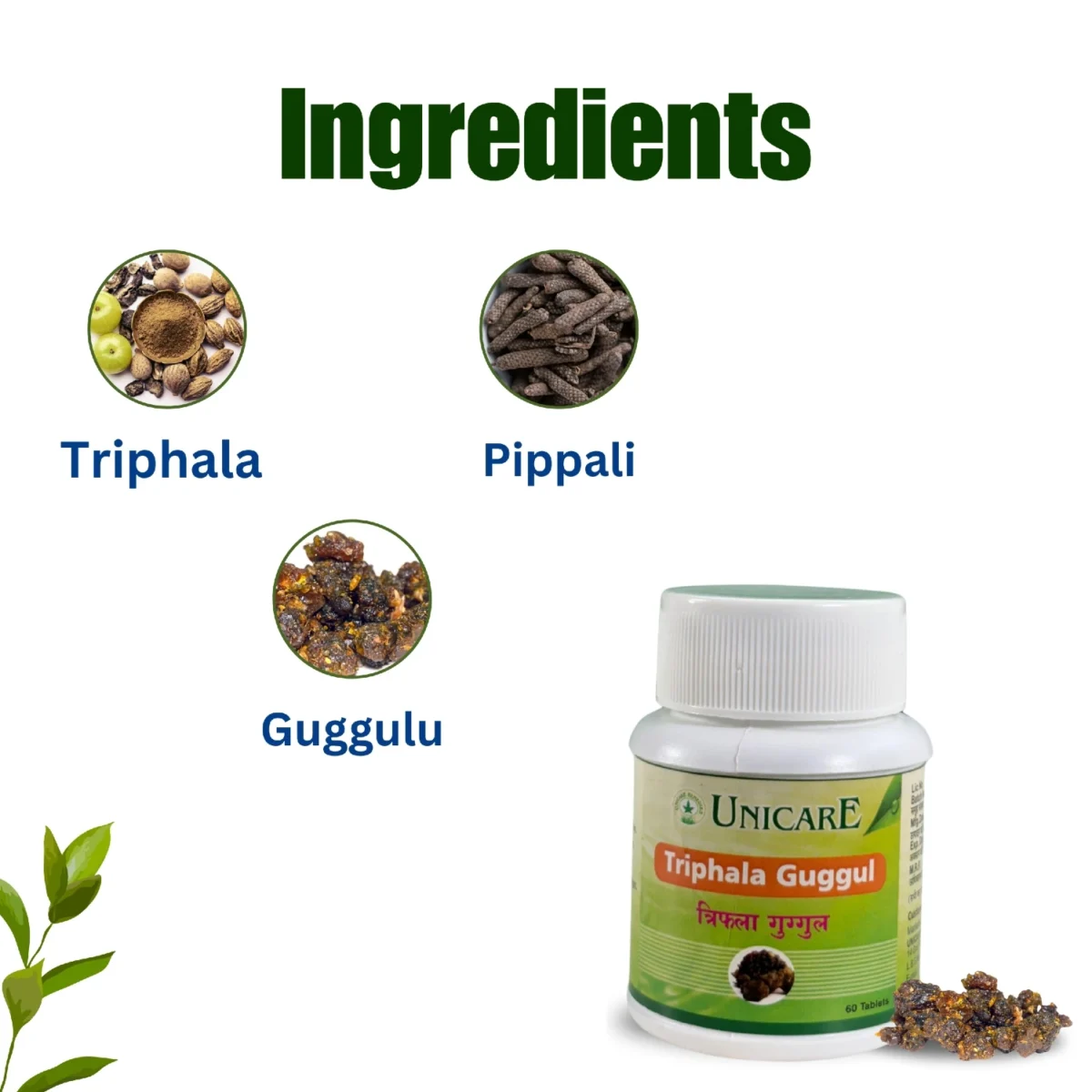 key ingredients of triphala guggul