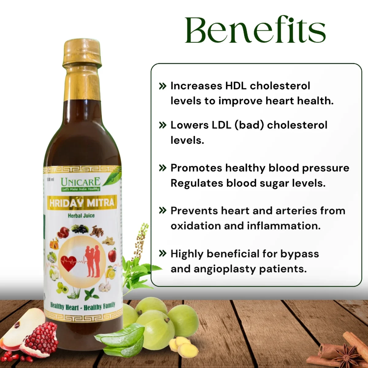 major key benefits of hriday mitra