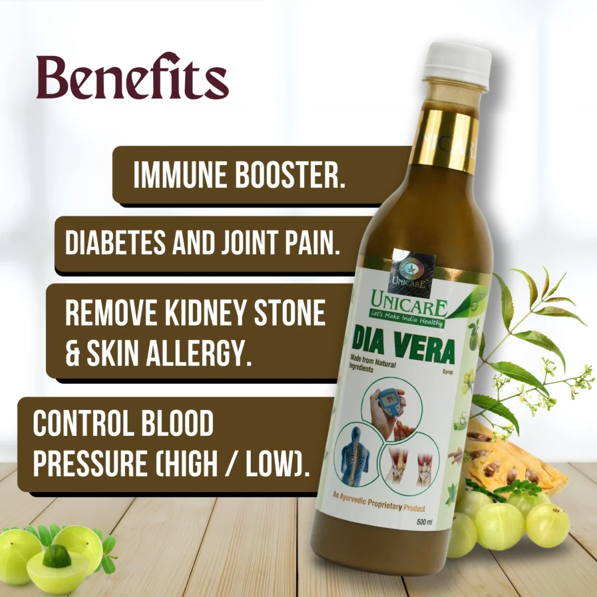 key major benefits of dia vera