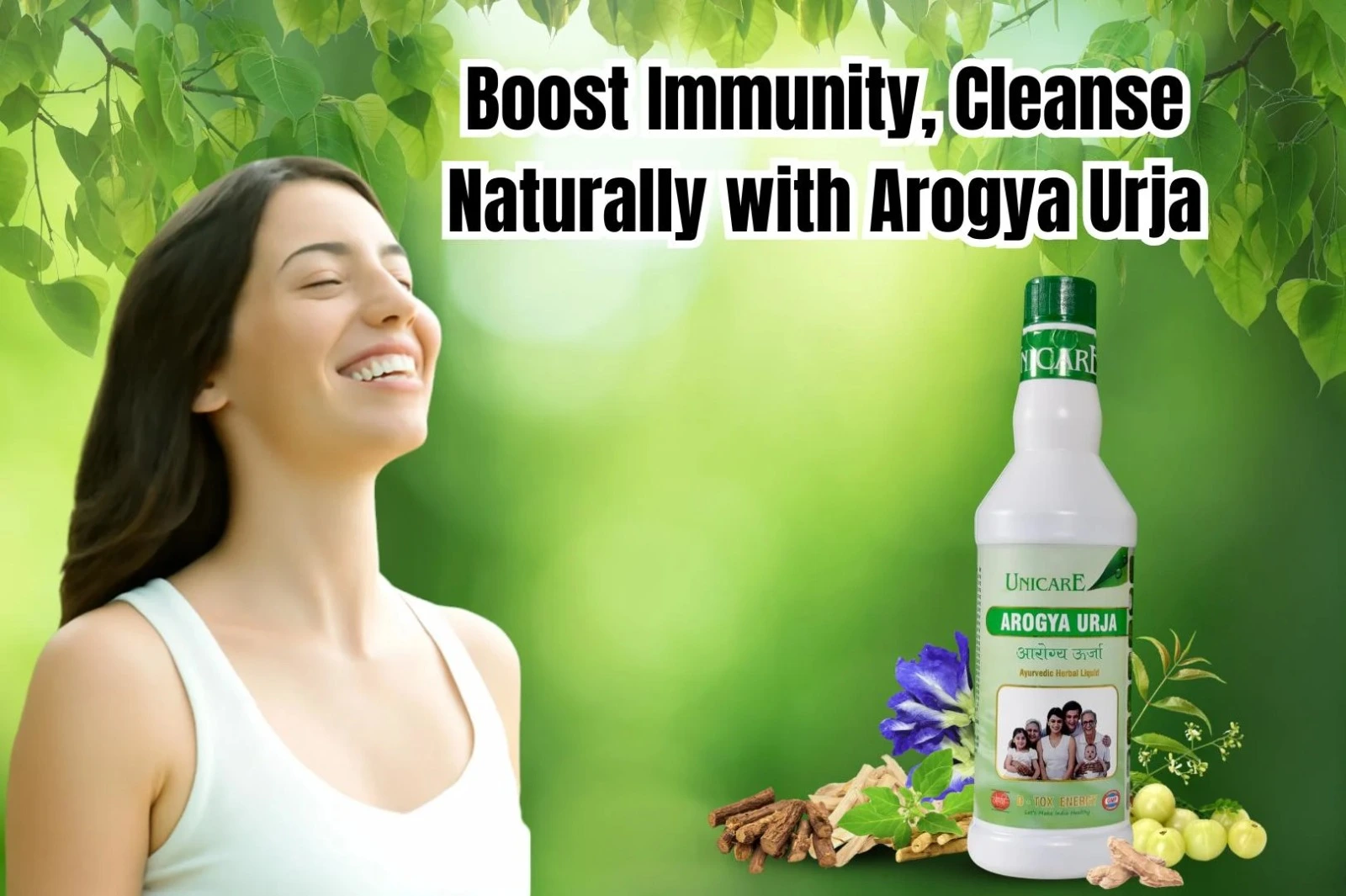 boost immunity and cleanse naturally with unicare's arogya urja