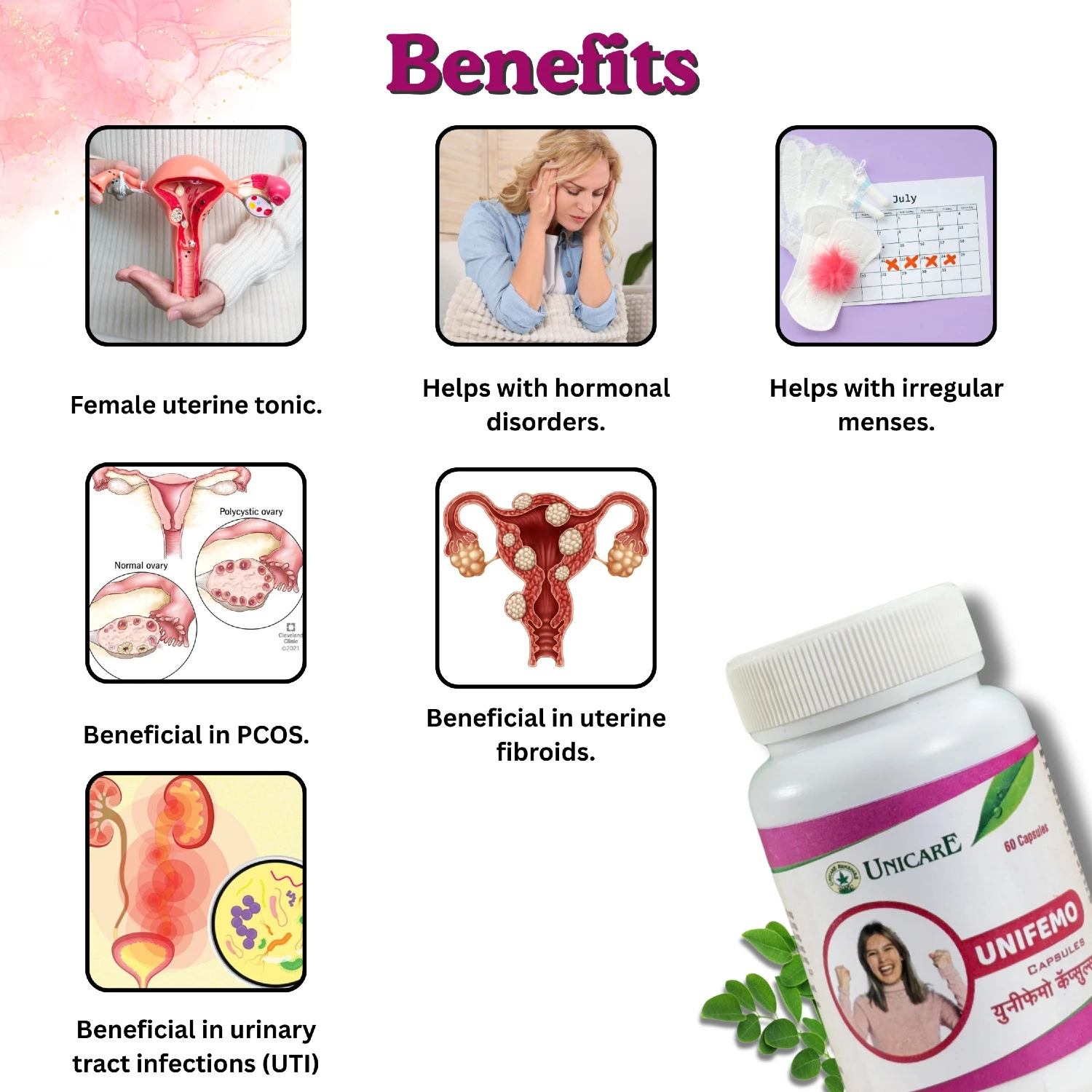 key major benefits of unifemo capsule
